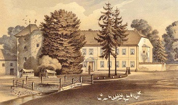 Garz Castle around 1865 - Collection Alexander Duncker.