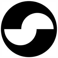 The logo represents a stylized Japanese "a" in katakana, standing for Afuso. It was designed in 1960 by Sueyoshi Ankyū (1904-1981)
