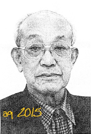 Tsujikawa Yoshiaki, advisor of the Zen Nihon Karate-dō Renmei (JKF), “elder statesman” of the Zen Nihon Karate-dō Renmei Shitōkai (JKF Shitōkai)
