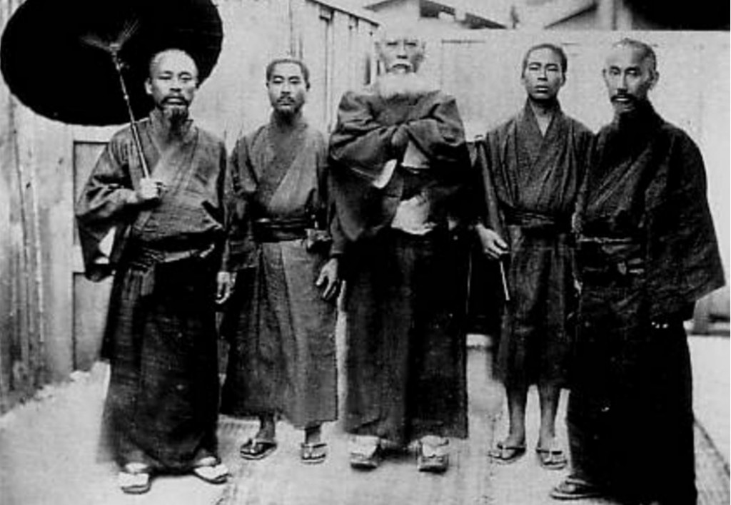 Meiji era Ryukyuans: Can you tell which side they were on from looking at their faces? Picture source: Wikipedia.
