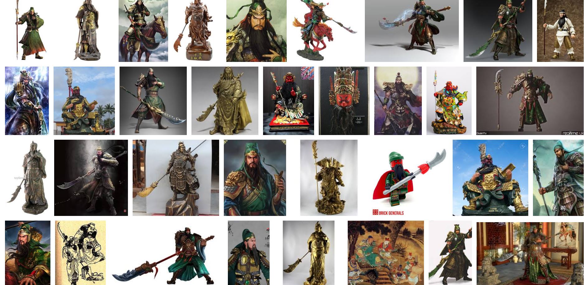 Guan Yu, as shown in a Google picture search.